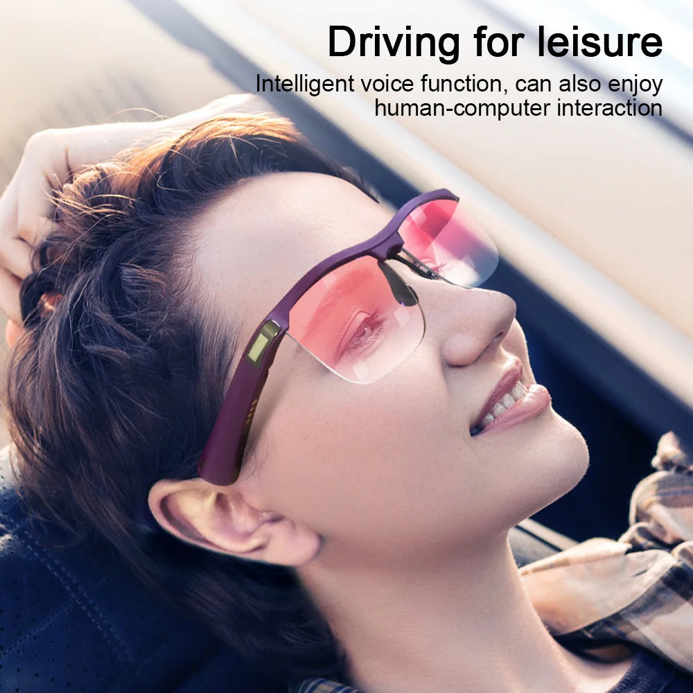 MG10 Smart Music Sunglasses Earphones Wireless Bluetooth Headset HIFI Sound Headphone Driving Glasses Hands-free Call